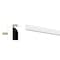 Ekena Millwork 3/4"H x 3/8"P x 96"L Shoe Moulding, PVC MLD01X00X96SHSWPV - alternate 2